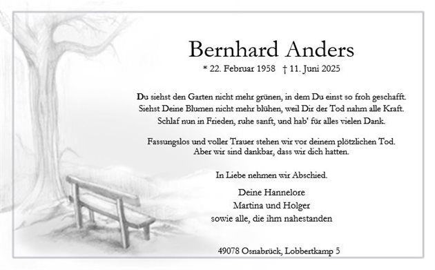Bernhard Anders