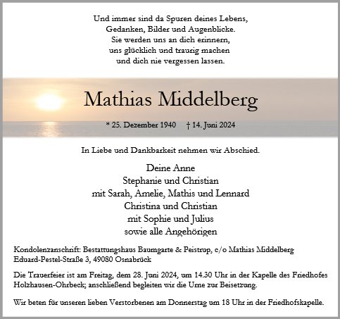 Mathias Middelberg