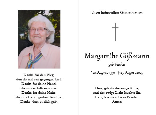 Margarete Gößmann