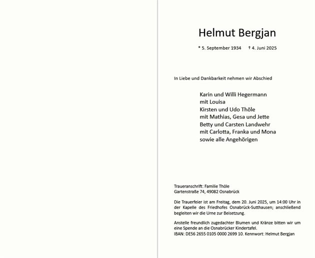 Helmut Bergjan