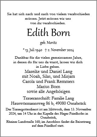 Edith Born