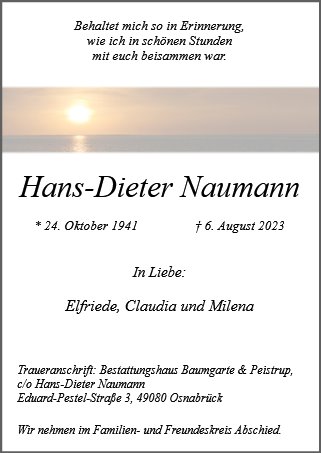 Hans-Dieter Naumann