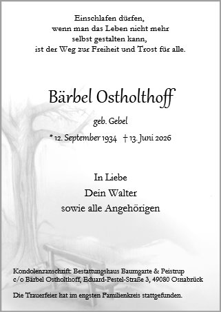 Barbara Ostholthoff