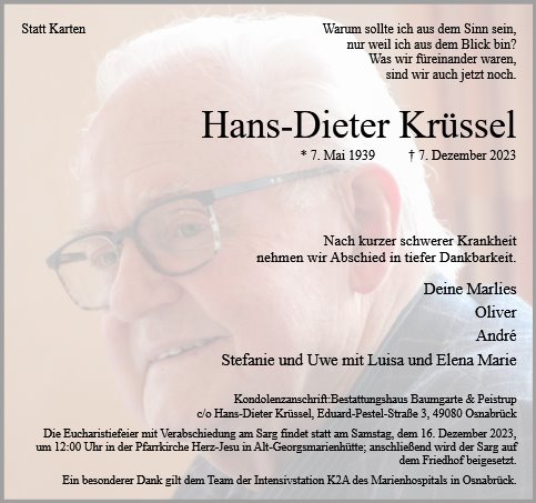 Hans-Dieter Krüssel