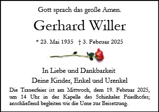 Gerhard Willer