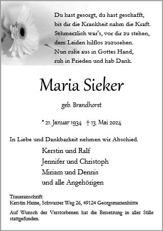 Maria Sieker