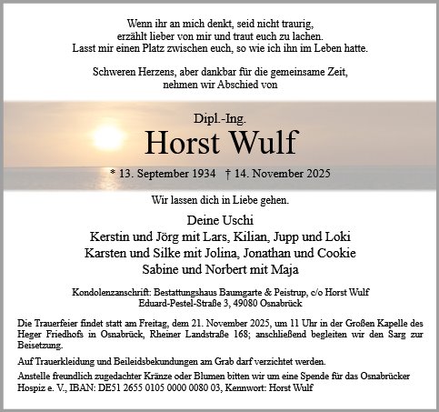 Horst Wulf