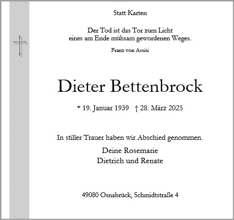 Dieter Bettenbrock
