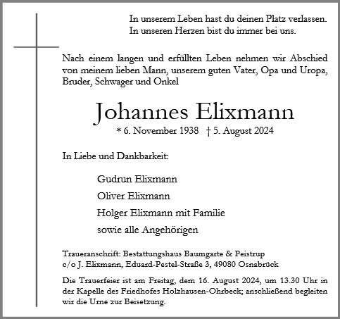 Johannes Elixmann