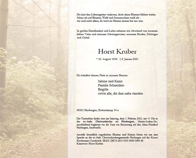 Horst Kruber