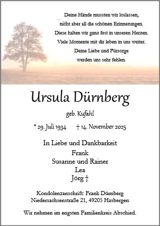 Ulla/Ursel Dürnberg
