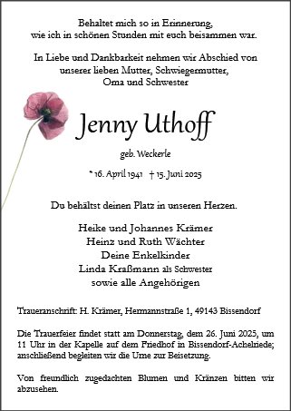 Jenny Uthoff