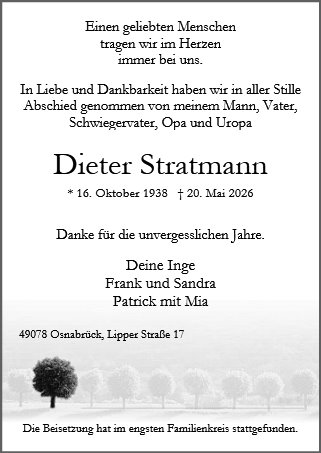 Dieter Stratmann