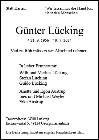 Günter Lücking