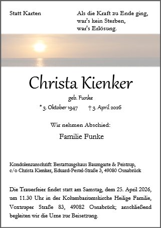 Christa Kienker