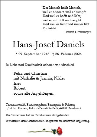 Hans-Josef Daniels