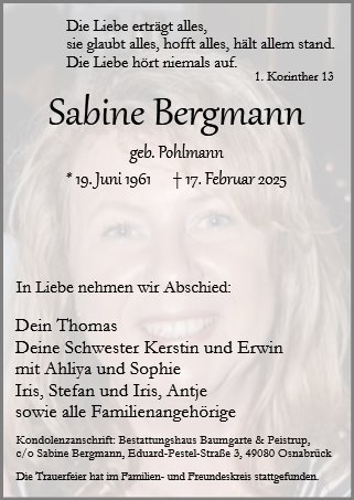 Sabine Bergmann