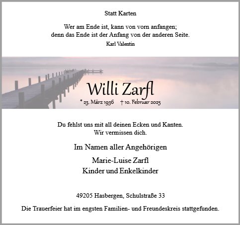 Willi Zarfl