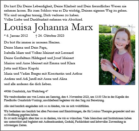 Louisa Marx