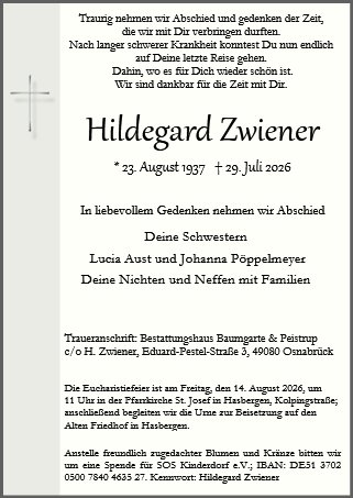 Hildegard Zwiener