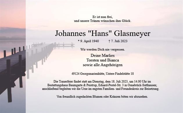 Johannes Glasmeyer
