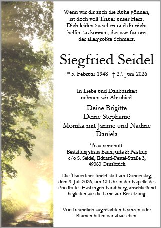 Siegfried Seidel