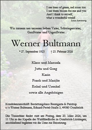 Werner Bultmann
