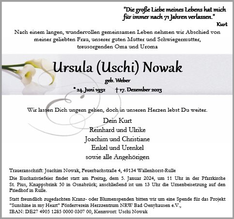 Ursula Nowak