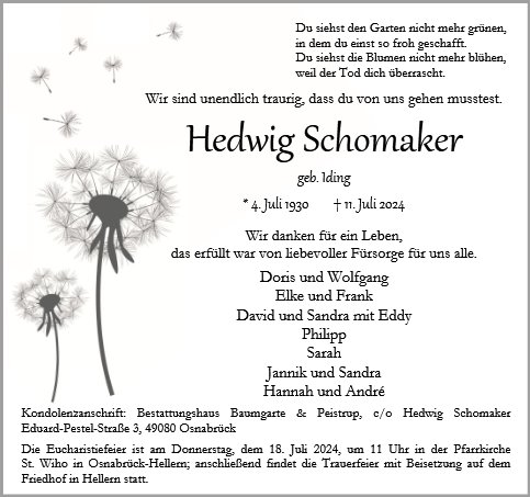 Hedwig Schomaker