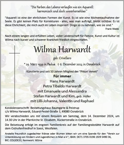 Wilma Harwardt