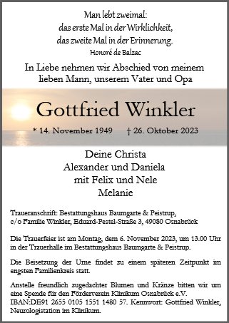 Gottfried Winkler