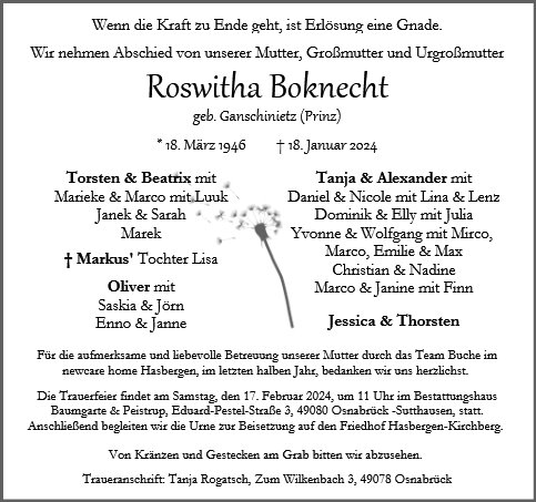 Roswitha Boknecht
