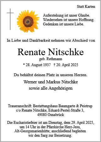 Renate Nitschke