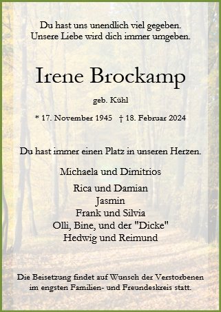 Irene Brockamp