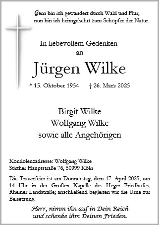 Jürgen Gerhard Paul Wilke