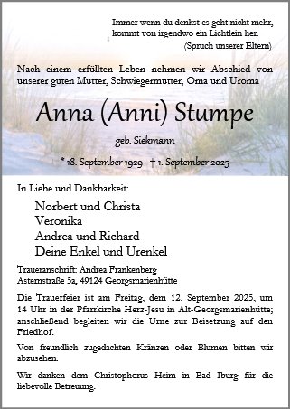 Anna Stumpe