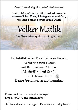 Volker Matlik