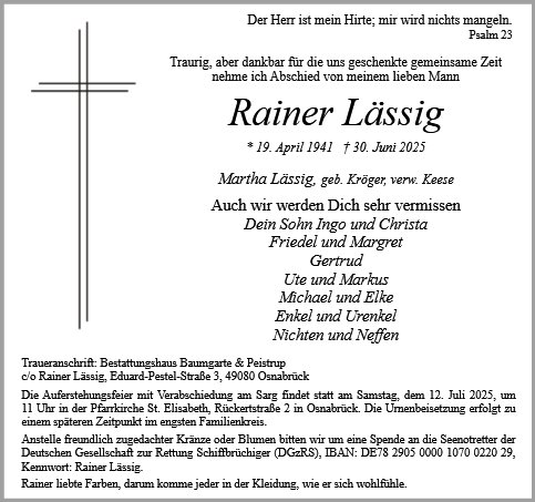 Rainer Lässig