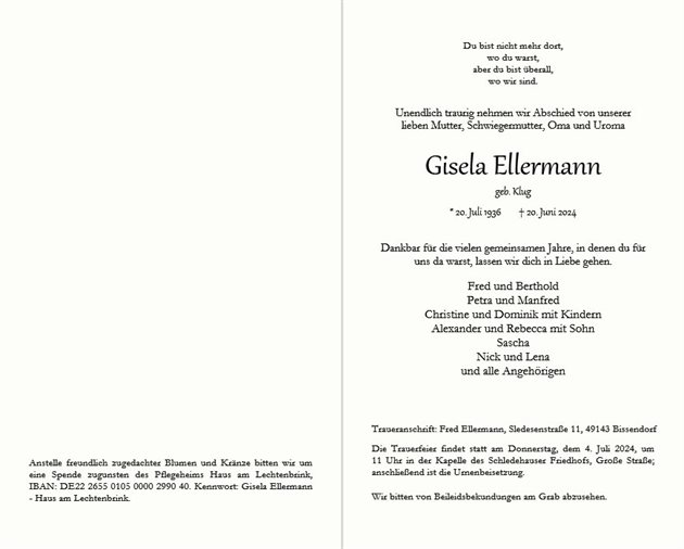 Gisela Ellermann