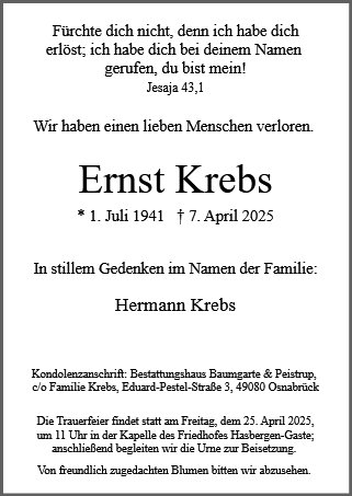 Ernst Krebs