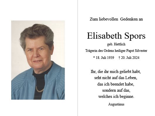 Elisabeth Spors