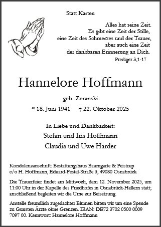 Hannelore Hoffmann