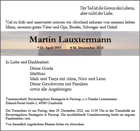 Martin Lauxtermann