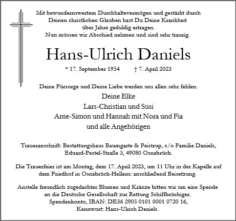 Hans-Ulrich Daniels