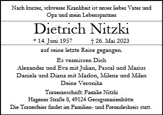 Dietrich Nitzki