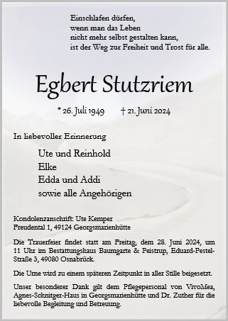 Egbert Stutzriem