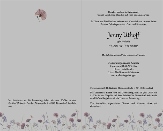 Jenny Uthoff