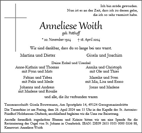 Anneliese Woith