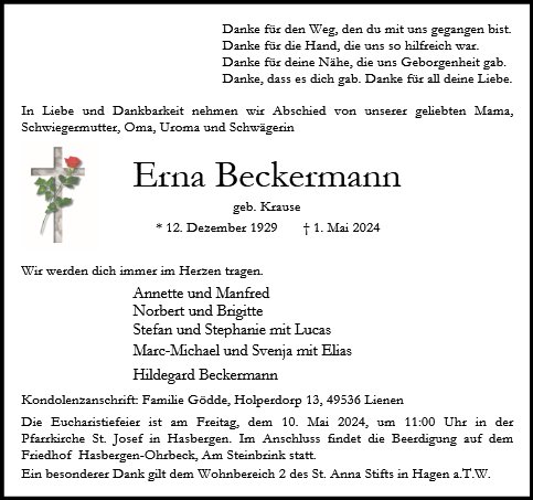 Erna Beckermann