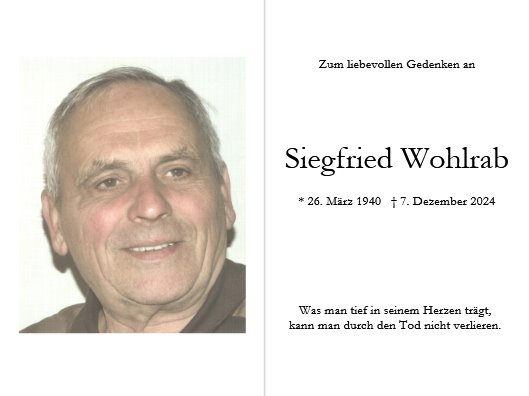 Siegfried Wohlrab